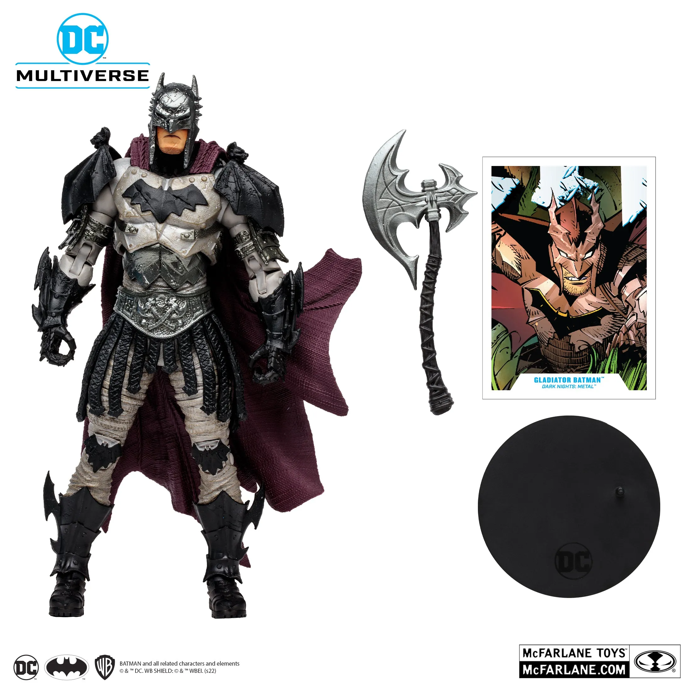 Batman Gladiator Dark Nights Metal 7" Figure by McFarlane Toys