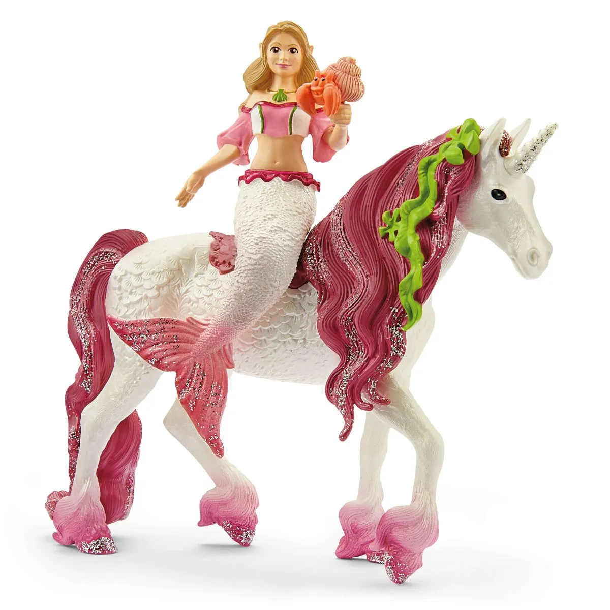 Bayala Mermaid Feya on Underwater Unicorn Figure