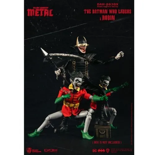 Beast Kingdom FCBD 2023 Dark Knight Metal DAH-063DX The Batman Who Laughs & Robins PX