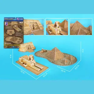 Egyptian Pyramids 3D Puzzle