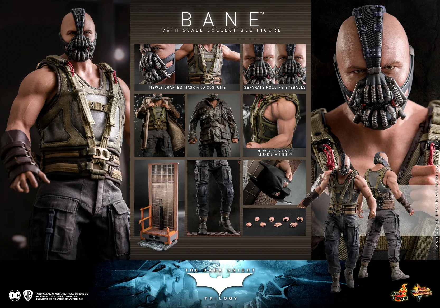 Hot Toys - MMS689- The Dark Knight Trilogy - 1/6th scale Bane Collectible Figure